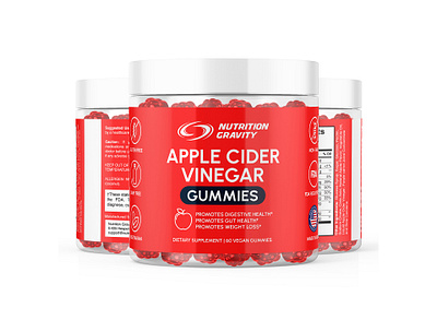 Apple Cider Vinegar Gummies acv gummy apple cider gummies apple cider vinegar gummies gummies label design label design product packaging