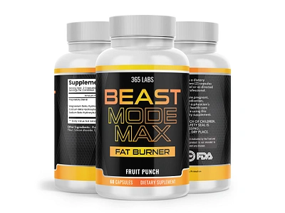 Beast Mode Max fat burn fat burner fat burner supplement fruit punch supplement supplement label weight loss