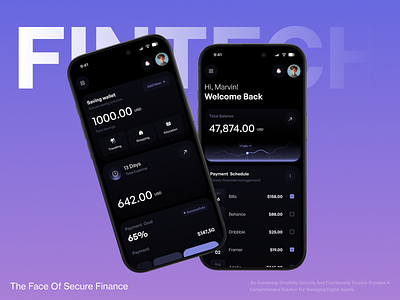 Finance Wallet Mobile App Design banking mobile app card dashboard design finance finance dashboard financial fintech mobile app money management mony management dashboard wallet