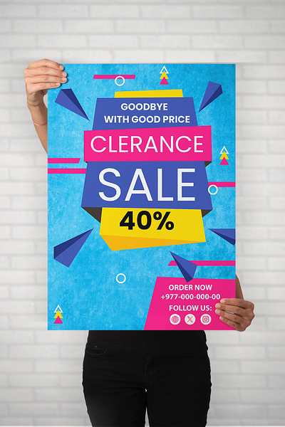 Vibrant Visuals for Effective Promotions advertising branding design graphic design illustration logo po poster promotions sales