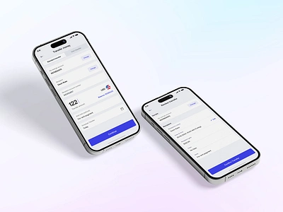 💸 Transfer Money App UI app navigation clean design digital payments financial management financial services fintech app minimal design minimal ui mobile banking money transfer money transfer app payment app payment interface secure transactions transaction flow transfer process ui design user experience user friendly ui ux design
