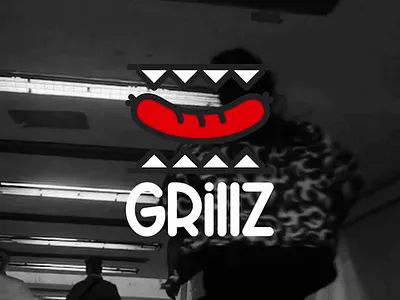 GRILLZ | cafe, identity design 2d animation brand brand identity branding design food graphic design illustration logo motion graphics street food vector