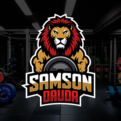 Lion beast gym esport mascot logo wildlife