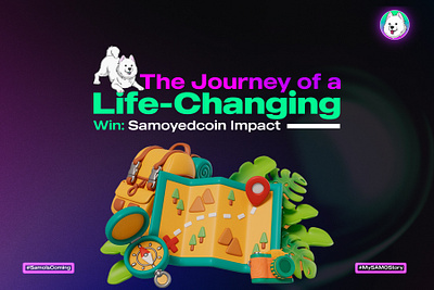 Samoyedcoin Impact branding graphic design