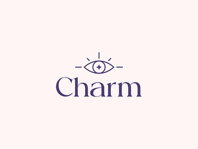 Charm logo branding graphic design logo