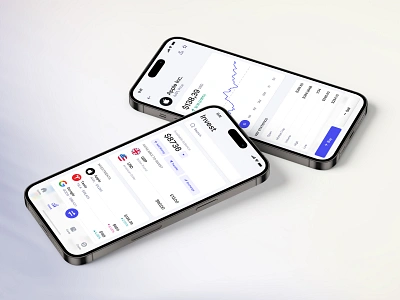 Investment Portfolio App Design data visualization finance tech financial management financial tools fintech app interactive design intuitive design investment planner market trends minimalist ui mobile design mobile interface nvestment app portfolio tracker real time insights stock market stock portfolio trading dashboard ui design user experience