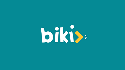 Biki Logo Animation 2d animation animation design gif animation logo logo animation lottie motion graphics