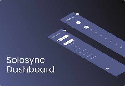 Solosync Dashboard dashboard dashboarddesign uidesign uxdesign