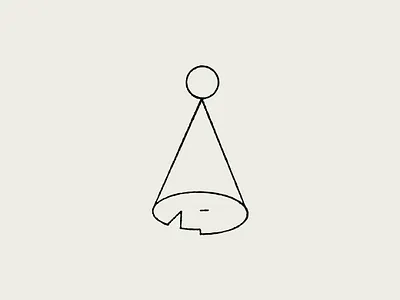 "Minimalist Christmas" - a minimalist line art illustration abstract art christmas drawing festive geometric graphic design greetings hat holiday illustration line line art man minimalist modern simplicity symmetry tree x mas