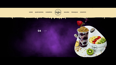 Que Bom Sorveteria animation branding desert design elementor figma icecream illustration motion ui ux web webdesign wordpress