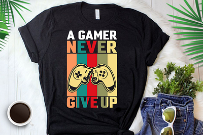 Gaming T-shirt Design graphic design illustration t shirt desgn