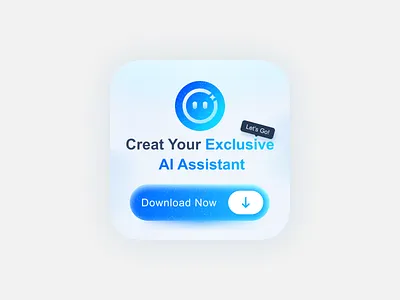 Create Your Exclusive AI Assistant ! animation badges icon illustrations medal ui