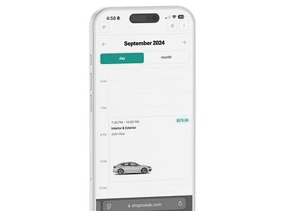 Car Detailing SaaS Mobile App Design app design app ui mobile app mobile app design mobile design mobile ui saas saas app software development ui