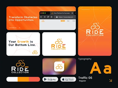 RIDE LOGO 3d beautiful logo brand kit branding branding logo business logo creative logo design flat logo graphic design logo logo creation logo mark mind blowing logo minimal modern logo professional logo ride logo vector