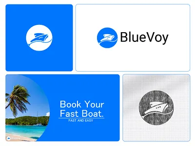 BlueVoy Ship modern logo design. bestlogo bluevoy bluevoylogo boatlogo branddesign brandidentity branding businesslogo creative logo logobrand logoconcept logodesign logodesigner logos modernlogo ship shipbrand shiplogo toplogo