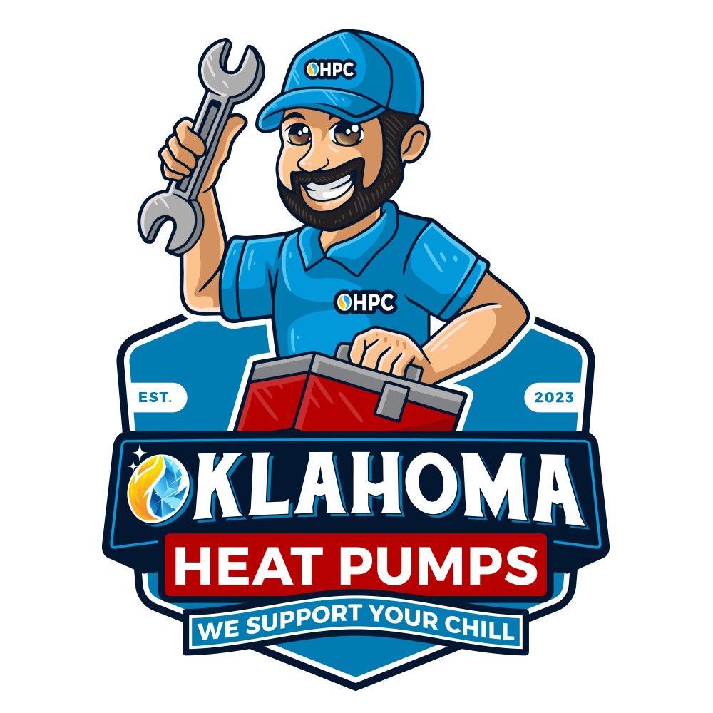 KLAHOMA HEAT PUMPS Branding 3d app branding design fl graphic design illustration logo motion graphics typography ui ux vector