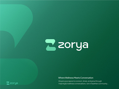 Zorya - Wellness Branding Identity brand identity branding community creatives figma graphic design health identity logo poster rade radecreatives wellness zorya