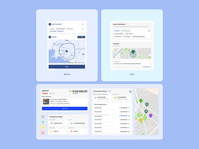 Fizbot | UX Improvements in the Lead Adding Process audit case design case study dashboard design design improvement desktop design digital product product product design real estate redesign ui ui design ux ux audit ux design ux improvement voya widget design