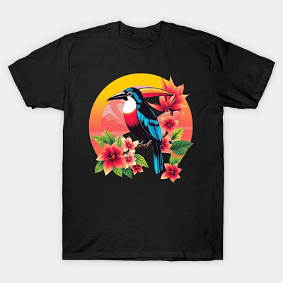 bird of paradise t-shirt bird tshirt