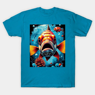 underwater fish tshirt fish tshirt water