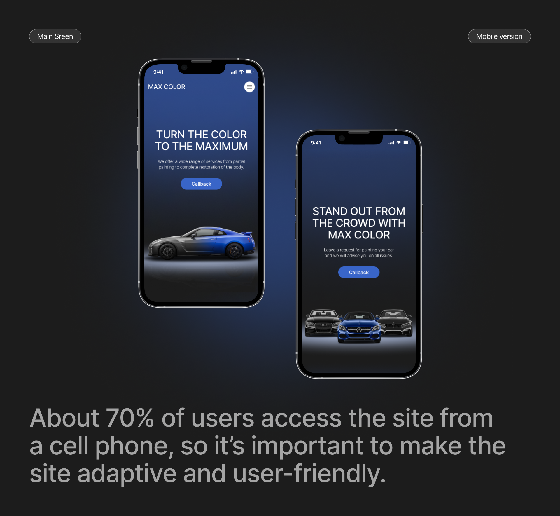 Example of Creating A Landing Page Design In Figma
