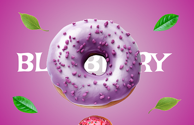 Donut Prototype 3d animation branding ui