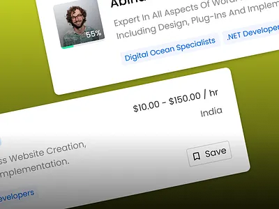 User Card Design Inspiration asthetic cool ui design ui ux