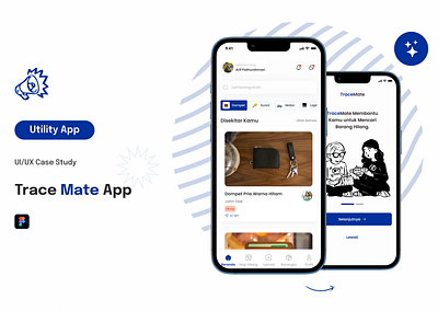 TraceMate Mobile App UI app design ui ux