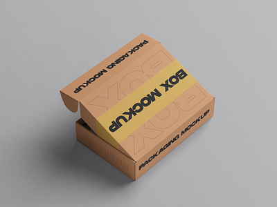 Box Mockup for branding - Freebie box mockup design free freebie freebies mockup package package mockup product mockup psd mockup