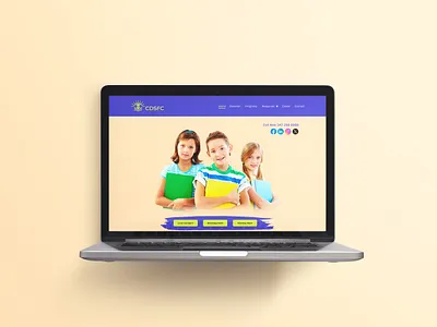 CDSFC redesign interaction design landing page ui user experience design user interface design uxui design web design website