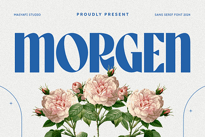 Morgen - Vintage Sans Serif Font aesthetic fonts beautiful fonts beauty fonts branding fonts classic fonts cosmetic fonts elegant fonts grotesque fonts logo fonts magazine fonts minimalist fonts retro fonts sans serif fonts unique fonts vintage fonts web fonts