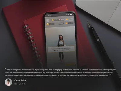 Life By Ai Web 3 Mobile Game (Case Study)