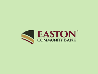 Easton-Community-Bank-02 3d app art branding design discount logo pricing discount logos for sale discount pricing graphic design icon illustration logo logos minimalist typography ui vector