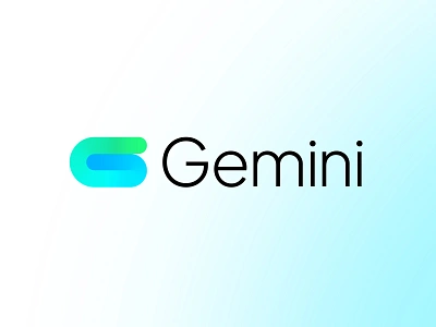 Gemini ai logo redesign ai app logo brand identity branding gemini google illustration logo logos logotype meching minimal print programming technology vector