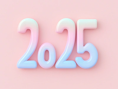 3D 2025 Number Design on Soft Pastel Pink Background 2025 3d art 2025 art 2025 graphic design 3d 3d 2025 design 3d design 3d numbers 3d pastel numbers 3d year design creative 2025 typography design funny 2025 gerdoo graphic design illustration minimal art pastel background pastel pink art pink wallpaper year 2025 illustration