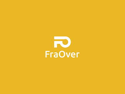 FraOver logo/ FO logo brand identity branding business logo company logo f fo fo letter icon letter fo letter logo logo logo design logos o technology