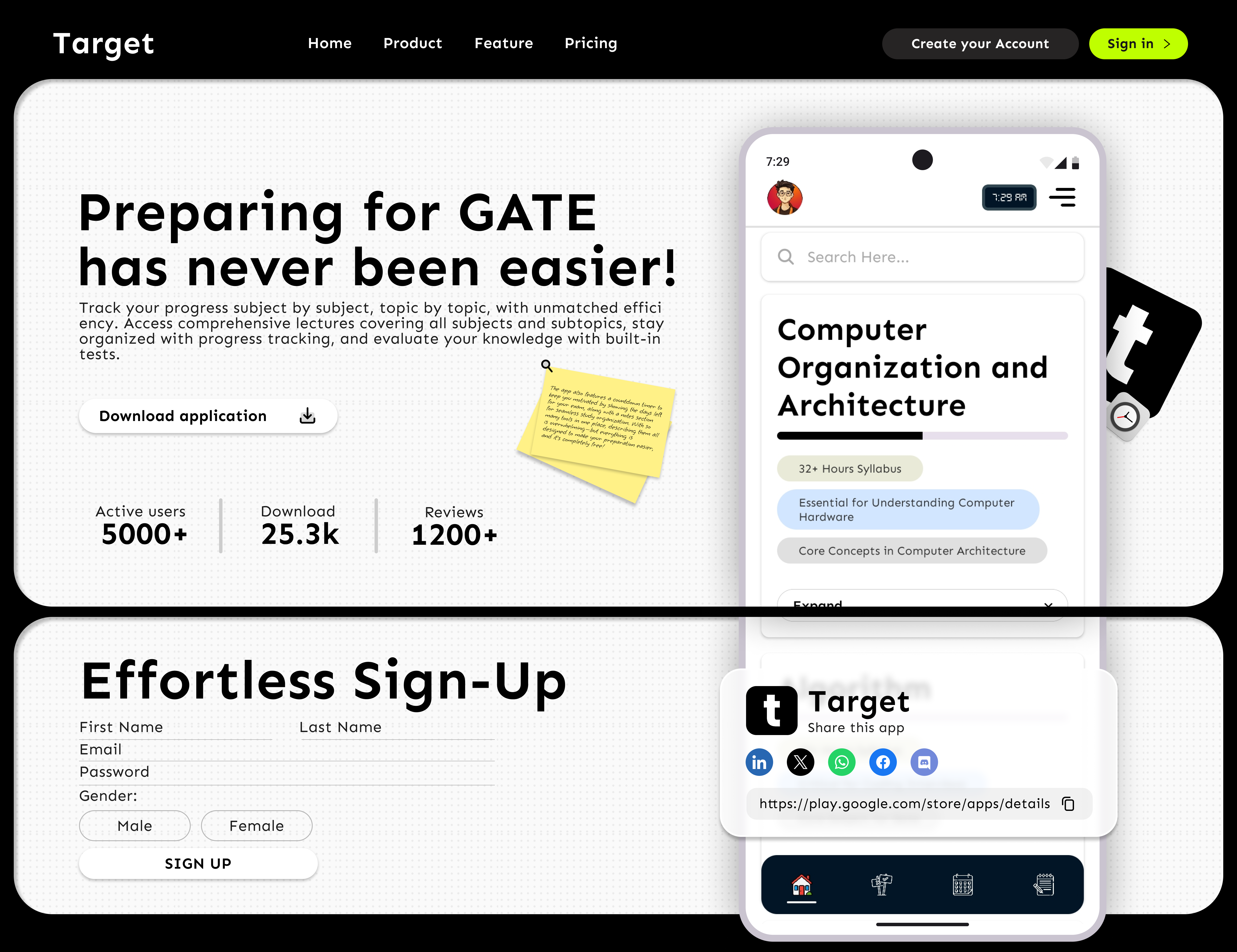 Example of Landing Page Design For Your Brand