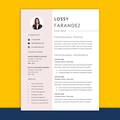 Sample Resume Template