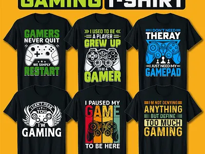 Gaming T-Shirt Design clothing custom t shirt design fashion gaming gaming pad gaming t shirt gaming t shirt design graphic design graphic t shirt illustration merchandies print on demand retro vintage shirt t shirt t shirt design vintage t shirt