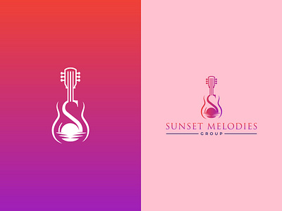 Music Industry Logo brand logo branding business logo company logo creative logo design graphic design guitar guitar logo industry logo logo logo design melodies logo music music brand music brand logo music company logo music logo music production logo professional logo