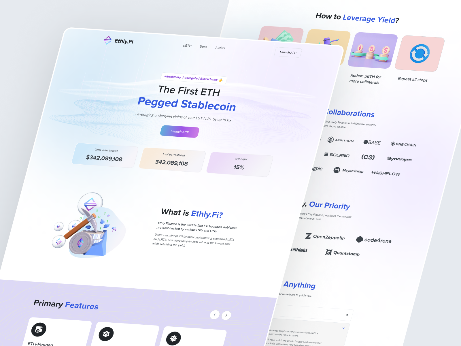 Crypto landing page blockchain blockchain website crypto crypto landing page cryptocurrency website dark landing page landing page web design web3 landing page website design