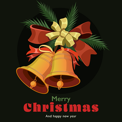 Christmas 🎄 2025 christmas illustration digital art digital illustration illustration jingle bell vector vector illustration visual arts