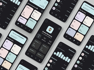 Oopsurance - Be Ready for Anything app claims coverage design fintech innovative insurance insuranceapp minimal mobile pastel pastercolor protection quote seamless secure simple ui ux