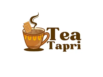 Your Perfect Chai Stop – Tea Tapri" 3d adobeillustrator animation branding candesign design graphic design illustration logo logobrand logodesign motion graphics tealogo ui vector