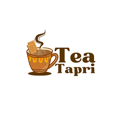 Your Perfect Chai Stop – Tea Tapri" 3d adobeillustrator animation branding candesign design graphic design illustration logo logobrand logodesign motion graphics tealogo ui vector