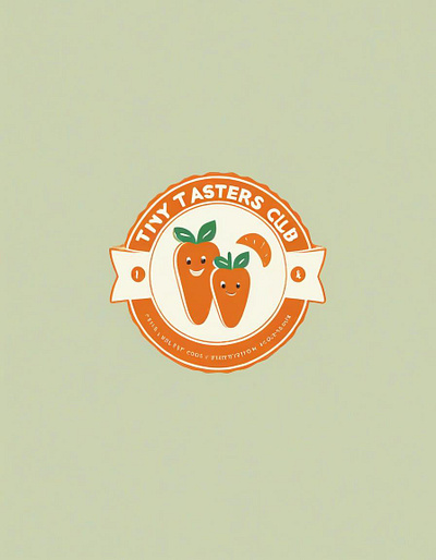 Logo Design for "Tiny Tasters Club" branding graphic design logo