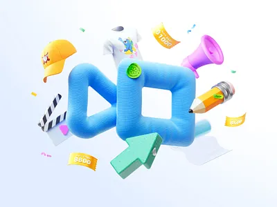 Online Video Training 3D Icons 3d c4d design education graphic design icon illustration study train ui video