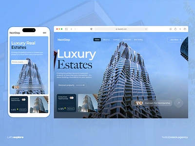 Real Estate Website Lading Page UI Design branding construction figma graphic design landing page landing page design logo real estate real estate design real estate website realitors ui ui design uiux ux design web design website design websitedevelopment