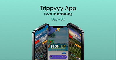 Day 32 of 100 Days Daily UI Challenge: Travel Booking App 🌍✈ 100 days challenge appdevelopment creativedesign dailyuichallenge day32challenge figmadesign figmalovers interfacedesign mobileappdesign mobileux modernui travelappdesign travelbookingapp travelgoals travelplanning uidesign uiuxdesign userexperiencedesign uxdesign