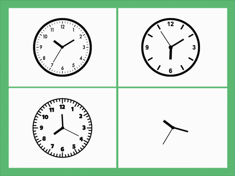 Clock icon Animation set animation branding clock animation clock icon clock icon animation set design graphic design icon animation icon design illustration motion graphics